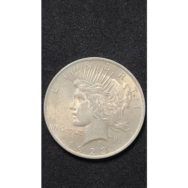 1923 90% Silver Peace Dollar 