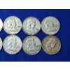 Image 3 : Lot of (8) 90% Silver Franklin Half Dollars - FV: $ 4.00