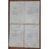 Image 6 : Lot of Four 1930's & 40's New York Central Railroad Company 100 Shares Stock Certificates 