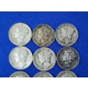 Image 2 : Assorted U.S. Silver Dimes: Including Mercury, Barber, and Roosevelt Dimes