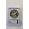 Image 4 : ICG 1974-S PR69+ DCAM Eisenhower 40% Silver Dollar Signed By Austin Hutto ICG President 