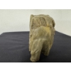 Image 6 : High End Hand Carved Soapstone Elephant - Measures About 4" X 4" - Mint Condition