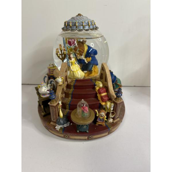 Beauty & The Beast Musical Snow Globe - Plays "Tale as Old as Time" 