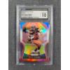Image 1 : CGC 10 Gem Mint 2019 Panini Prizm Prizm #89 Nick Chubb Red White Blue