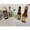 Image 3 : Liquor Bottles - Small - Jack Daniels - J&B - Bacardi - Dujardin - R&R - Wolfschmidt Vodka - Seagram