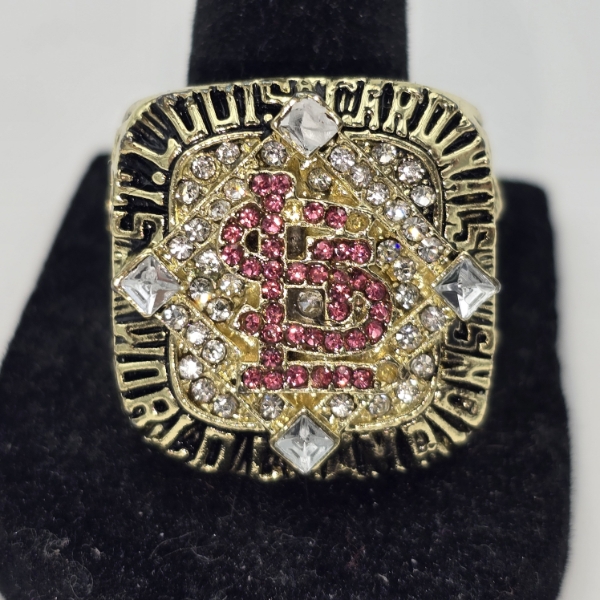 2006 St. Louis Cardinals Eckstein World Series Ring- Replica - Size 11