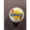 Image 1 : Vintage Sunoco Gas & Oil Advertising One Inch Shooter Marble - Mint Condition