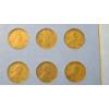 Image 20 : Assorted Years/Mint Marks Lincoln Wheat & Memorial Cents In Blank Whitman Coin Book - FV $0.74