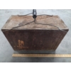 Image 2 : Rare! 1920's 11.5''x18'' Galvanized Vintage Picnic Cooler Box! 