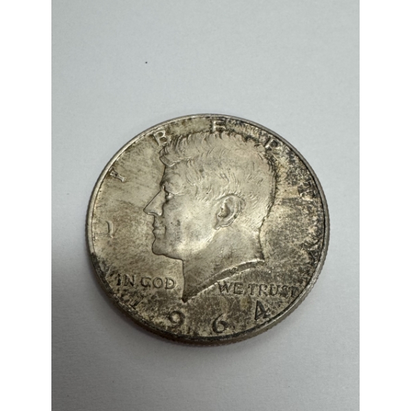 1964 United States 90% Silver Kennedy Half Dollar- Beautiful Condition!