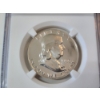 Image 2 : NGC GRADED PF69 1955 Franklin Half Dollar 90% Silver 