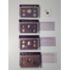 Image 1 : 4 U.S. Mint Proof Sets: 1984, 1987, 1988, 1989 & 2012 Thailand 1 Baht Coin 