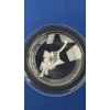 Image 4 : 2019 Cameroon 500 Francs 1 Troy Ounce .999 Fine Silver Cheetah Coin - Excellent Condition