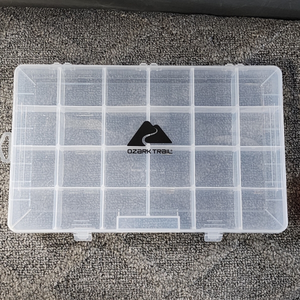 Ozark Trail Clear Plastic Multi-Use Utility/Tackle Box