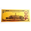 Image 2 : $100 US Currency Gold Foil Note - 24k (.999) Gold Foil 1 of 7 in The Modern Note Series