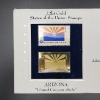 Image 5 : Father's Day 15 Gram .999 Fine Silver Bar & (3) 22K Gold States of the Union Stamps