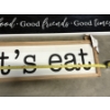 Image 3 : (2) Kitchen Wall Hanging Decor Signs - 36" x 6" & 28" x 8"