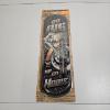 Image 1 : Country Side Products "Go Big Or Go Home" Motorcycle Theme Decorative Metal Thermometer - 17"