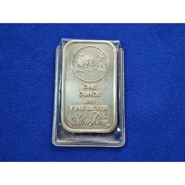 SilverTowne Mint One Ounce .999 Fine Silver Bar