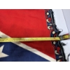 Image 3 : Decorative Tapestry featuring a variation of the Confederate Battle Flag - Central Skull Logo 