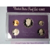 Image 5 : x4 United States Mint Proof Sets: 1985, 1987, 1989, 1987