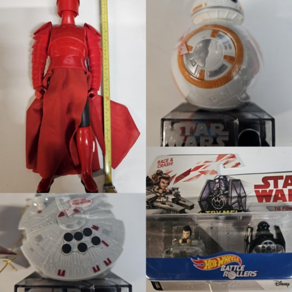 Lot of (4) Assorted Star Wars Collectible Items ~ Includes Some New In Packaging