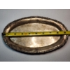 Image 4 : Vintage Oval Sterling Silver Serving Platter - Total Weight: 280.7g