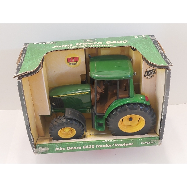 Vintage ERTL - Die Cast JOHN DEERE 6420 TRACTOR - NEW IN BOX