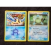 Image 1 : Two Team Aqua's Pokemon Trading Cards Ft. Spheal & Sealeo