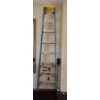 Image 3 : Louisville Home Pickup - Like New WERNER 8 ft Fiberglass Folding Step Ladder - See Pics
