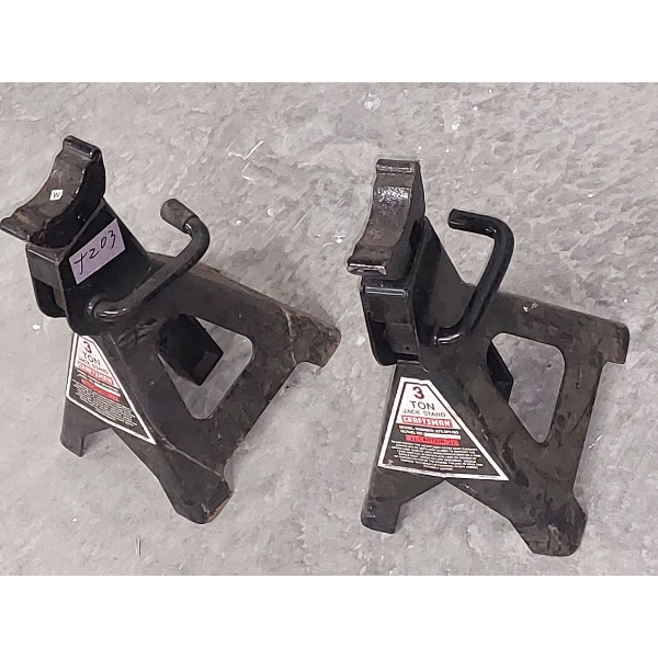Set Of Adjustable 3 Ton Car Jack Stands -  Brand New