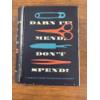 Brand New Sewing Kit In Metal Box With Guide - Never Used