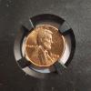 Image 2 : NGC MS65 RD Graded United States 1958-D Wheat Penny From US Mint Sealed Bag ~ WhatNot Slab
