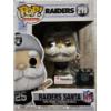 Image 1 : Funko Pop! Football #210 - Las Vegas Raiders Santa - NFL Licensed - Fanatics Exclusive Edition