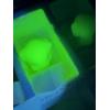 Image 4 : Adorable Degenhart Uranium Glass Dog Figurine - Lite Daffodil - ~2.5 inches