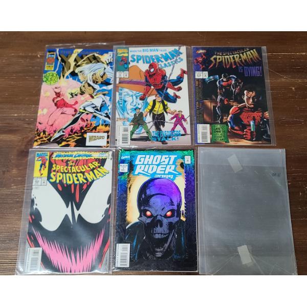 Assorted Marvel Comic Books & Comic Book Covers