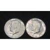 Image 1 : (2) 1964 90% Silver Kennedy Half Dollars - Face Value: $1.00