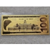 Image 5 : 24k Gold Foil Notes (2) - Gold 999999