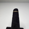 Image 1 : 18K Yellow Gold Finely Engraved Baby Ring - Total Weight: 0.3g
