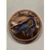 Image 1 : Incredible Loch Ness Monster .999 Fine One Troy Ounce Copper Coin - Mint Condition