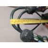 Image 7 : Gorgeous Stained Glass Portable Lamp With Floral Bottom - Working Condition
