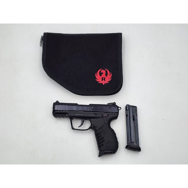 Ruger SR-22 Cal 22LR Semi-Automatic Pistol With Soft Case and 2 Mags