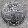 Image 2 : 1 Troy Ounce .999 Fine Silver Round, A Commemorative Replica of the Standing Liberty Quarter