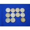 Image 6 : 11 Kennedy Half Dollars: 1966-1969 40% Silver Coins