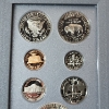 Image 6 : 1991 U.S. Mount Rushmore 7-Coin Prestige Set Including 90% Silver Dollar - OGP Packaging & CoA 