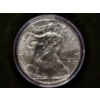 Image 2 : 1 Oz .999 Fine Silver 2018 American Eagle Round in Capsule Protector