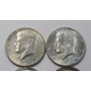 Image 2 : (5) Assorted Years/Mint Marks United States 40% Silver Kennedy Half Dollars - Face Value: $2.50