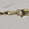 Image 4 : 14K Yellow Gold Diamond Cut Rope Chain Necklace - 30"