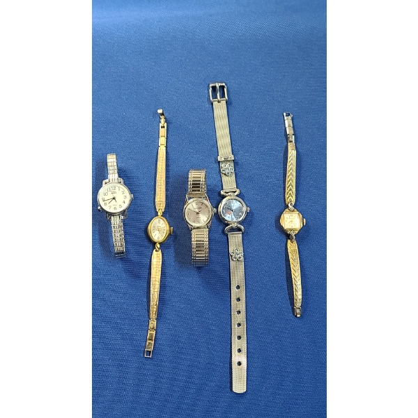 Assorted Wind-Up & Quartz Watches - Untested