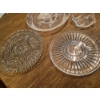 Image 3 : Assorted Crystal Platters As Shown - 12" & Larger